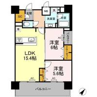 広島県福山市春日町6(マンション)の賃貸物件の間取り