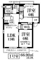 物件の間取り画像