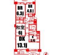 物件の間取り画像