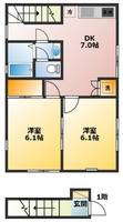 物件の間取り画像