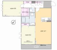 物件の間取り画像