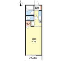 αNEXT松ヶ丘A棟の間取り