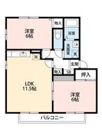 物件の間取り画像