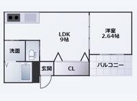 コティ網干の間取り