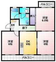 物件の間取り画像