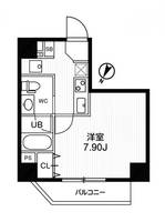 東京都墨田区千歳3(マンション)の賃貸物件の間取り