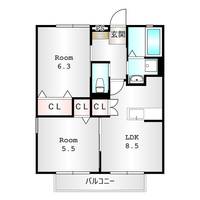 物件の間取り画像