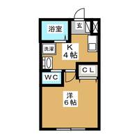 千葉県市川市市川3(アパート)の賃貸物件の間取り
