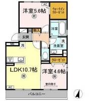 物件の間取り画像