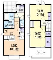 物件の間取り画像