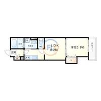 大阪府寝屋川市明和2(アパート)の賃貸物件の間取り
