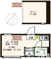 物件の間取り画像
