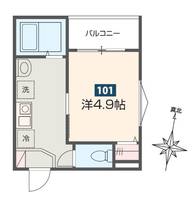 MELDIA西川口IIの間取り