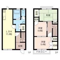 神奈川県藤沢市渡内1(一戸建)の賃貸物件の間取り