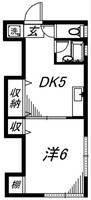 白百合荘の間取り