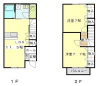物件の間取り画像