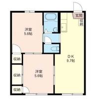 シャーメゾン 氷川前コーポの間取り