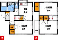 広島県広島市安佐南区伴東2(一戸建)の賃貸物件の間取り