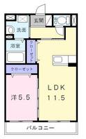 物件の間取り画像