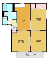 プログレ Aの間取り