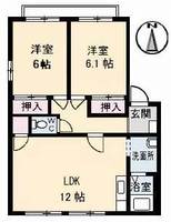 物件の間取り画像