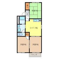 岐阜県岐阜市八代1(アパート)の賃貸物件の間取り