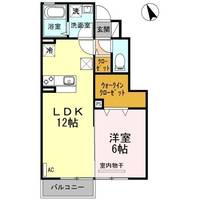 山形県天童市北久野本1(アパート)の賃貸物件の間取り