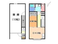 ファミーユ石井Bの間取り