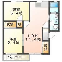 シティライフ原永の間取り
