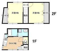 長崎県佐世保市神島町(一戸建)の賃貸物件の間取り