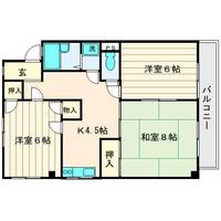 リニエージ友部の間取り
