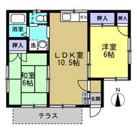 群馬県藤岡市下栗須(一戸建)の賃貸物件の間取り