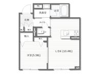 ジャスミン伊那A棟の間取り