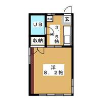 コーポ豊の間取り