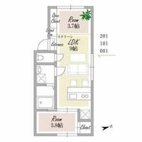 スタシア笹塚の間取り