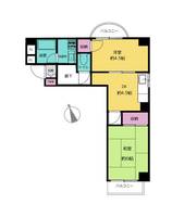 ウイステリアジョイン天王町の間取り