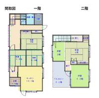 広島県三原市糸崎5(一戸建)の賃貸物件の間取り