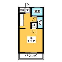 吉種ハイツの間取り