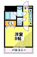 東京都調布市入間町1(マンション)の賃貸物件の間取り