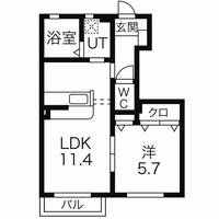 物件の間取り画像