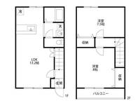 新潟県新潟市東区東明4(一戸建)の賃貸物件の間取り