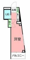 神奈川県横浜市西区久保町(マンション)の賃貸物件の間取り