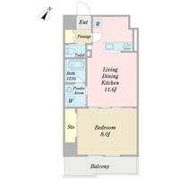 ルミエール巣鴨の間取り