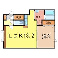 メゾンT&C Aの間取り