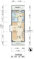 Nコート河原町の間取り