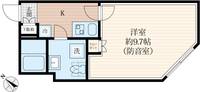東京都北区豊島2(マンション)の賃貸物件の間取り