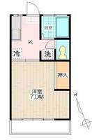 埼玉県坂戸市泉町2(アパート)の賃貸物件の間取り