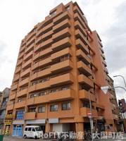 ライオンズマンション難波南の外観