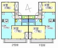 カーサ松崎の間取り
