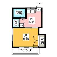 コーポ阿川の間取り